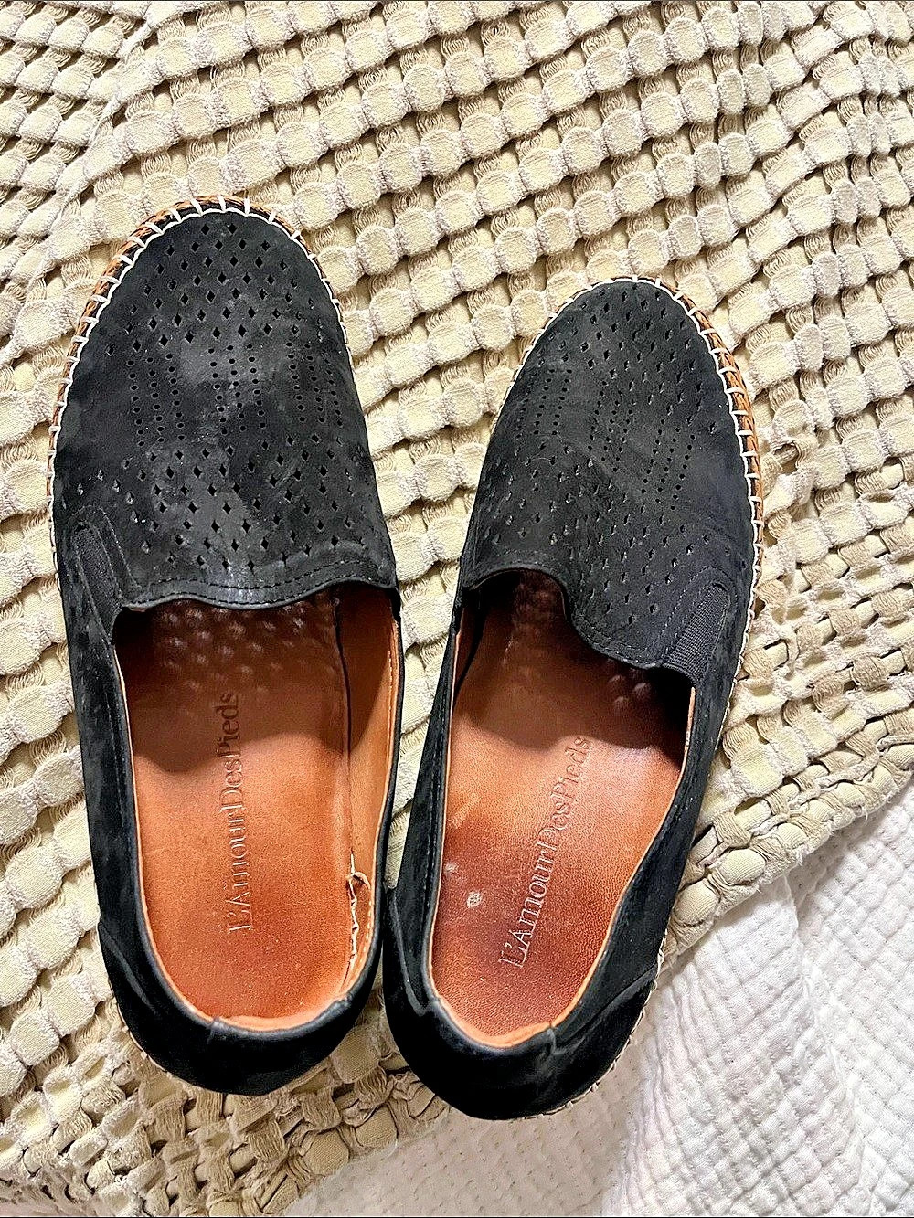 Karl Lagerfeld Black Loafers